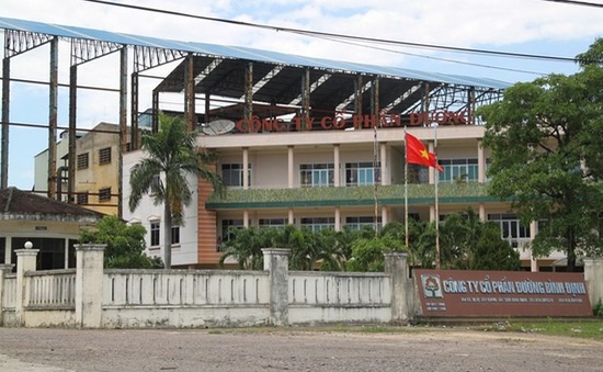 Phân xưởng cồn nhà máy đường Bình Định