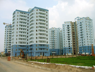 Xây dựng nhà ở cao tầng và các công trình phụ trợ khu di dân Đồng Tàu
